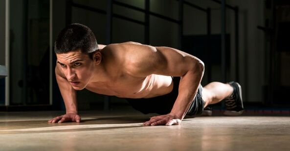 Paul Push -ups - Cvičení nezbytná pro osteochondrosis v oblasti hrudníku