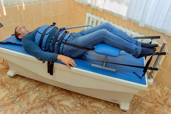 Trakce páteře pro osteochondrosis