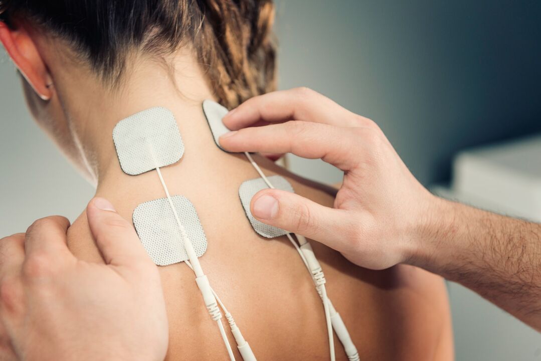 Elektroforéza pro léčbu osteochondrosy krku