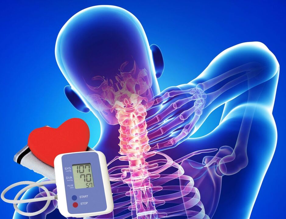 Lavička krevního tlaku na děložní osteochondózu